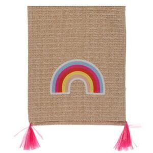 HOBBY LOBBY • Woven Rainbow Table Runner w/ Tassels
